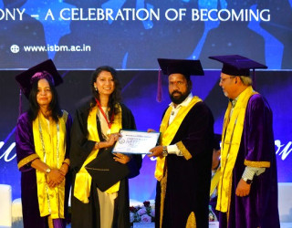 MIBM students awarded their degrees at the hands of Hon. MLA Shri Shankar Mandekar