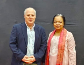 Interaction between Dr. Saroja Asthana and Dr. Michael Jay Polonsky		