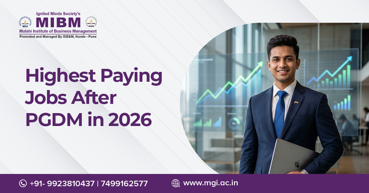 Highest Paying Jobs After PGDM in 2026