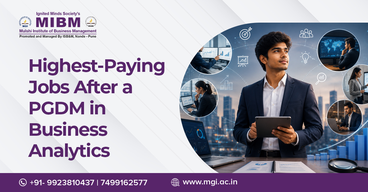 Highest-Paying Jobs After PGDM in Business Analytics