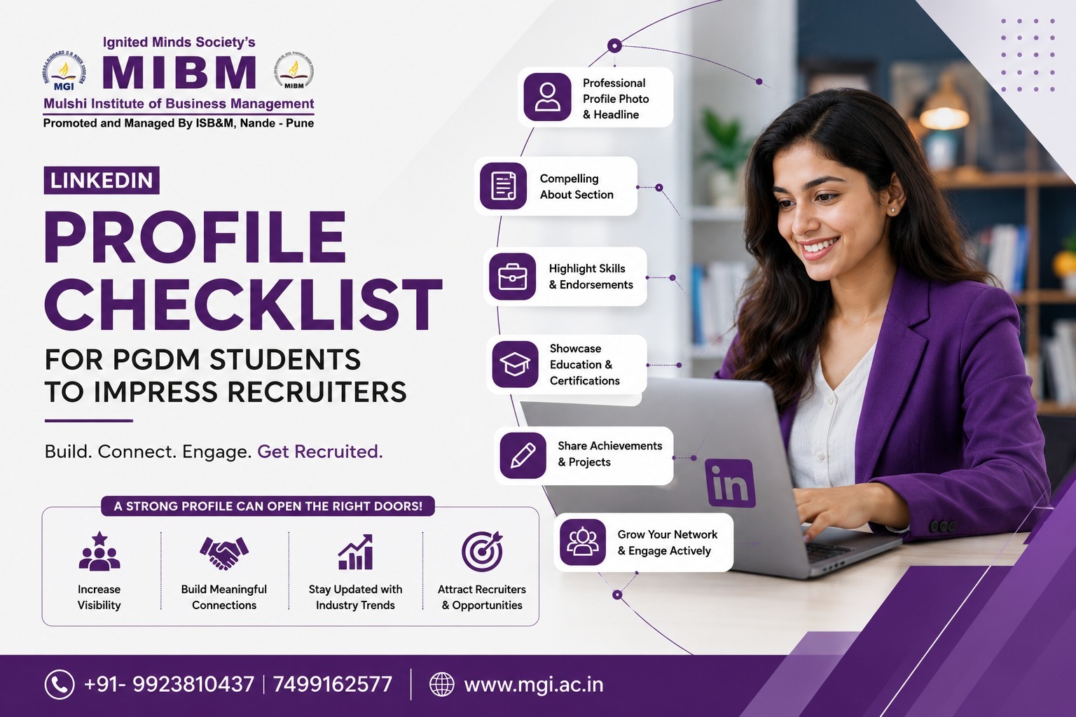 LinkedIn Profile Checklist for PGDM Students: Get Recruiters to Notice You