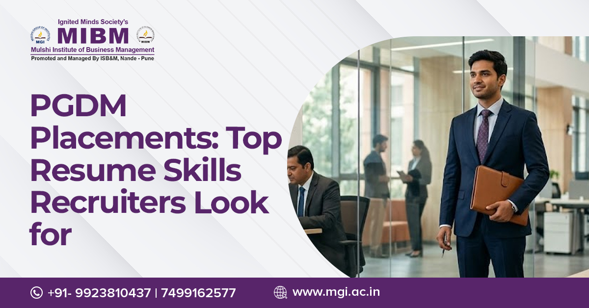 PGDM Placements: Top Resume Skills Recruiters Look For