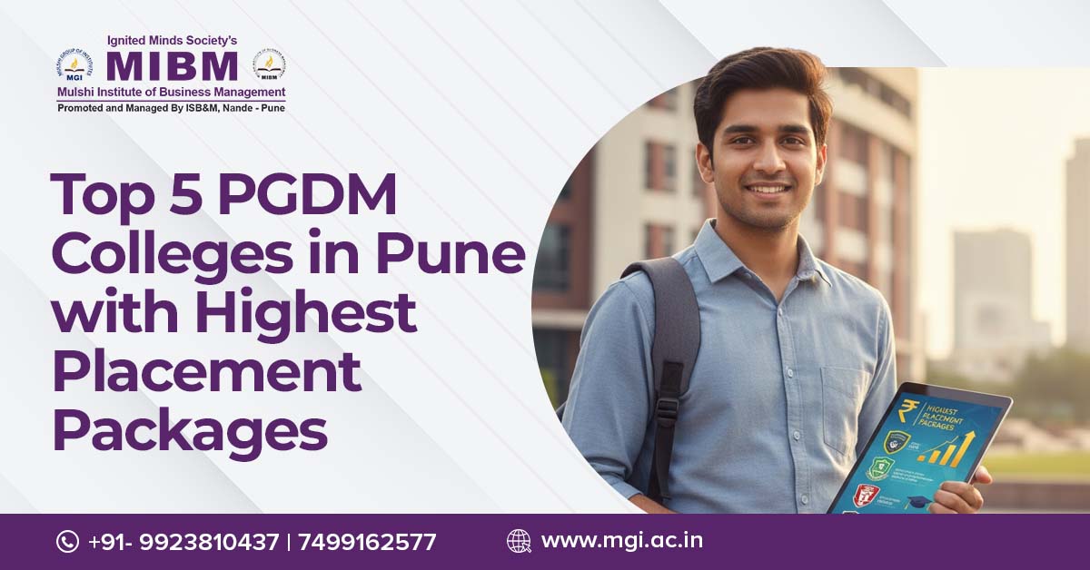 Top 5 PGDM Colleges in Pune with Great Placement Records